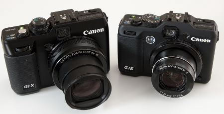 Canon G15 vs Canon G1 X | Osservatorio Digitale